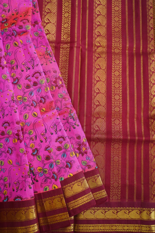 Kanchi Handloom Silk Cotton Saree PC12818