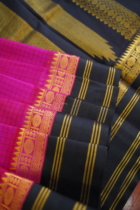 Kanchi Handloom Silk Cotton Saree PC11963