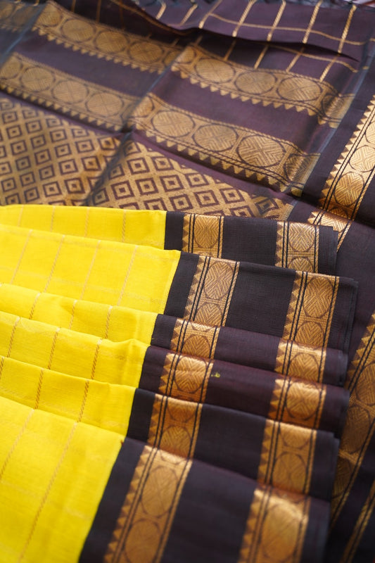 Kanchi Handloom Silk Cotton Saree PC12171