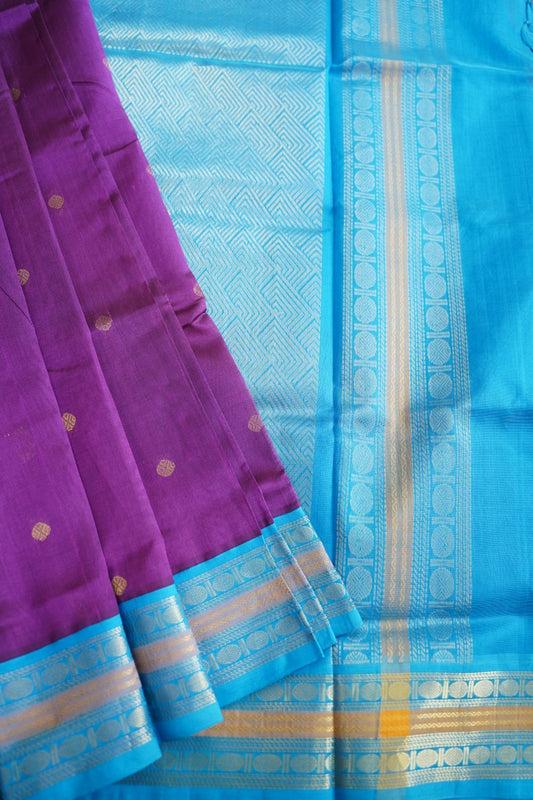 Kanchi Handloom Silk Cotton Saree PC12149