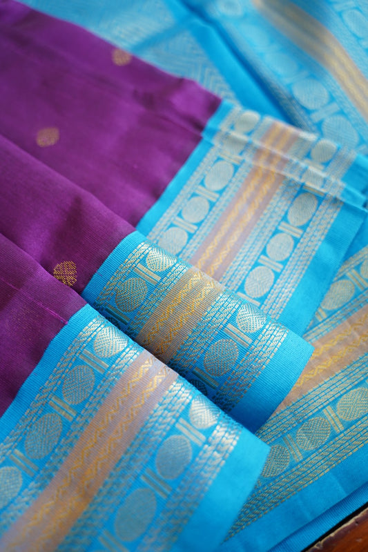 Kanchi Handloom Silk Cotton Saree PC12149