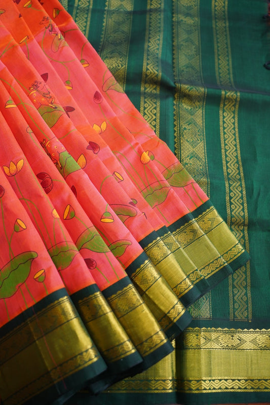 Kanchi Handloom Silk Cotton Saree PC12822