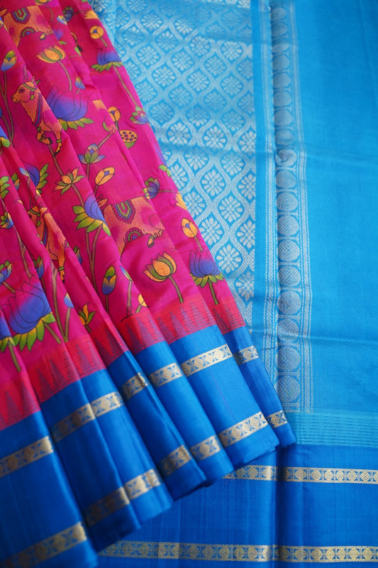 Kanchi Handloom Silk Cotton Saree PC12819