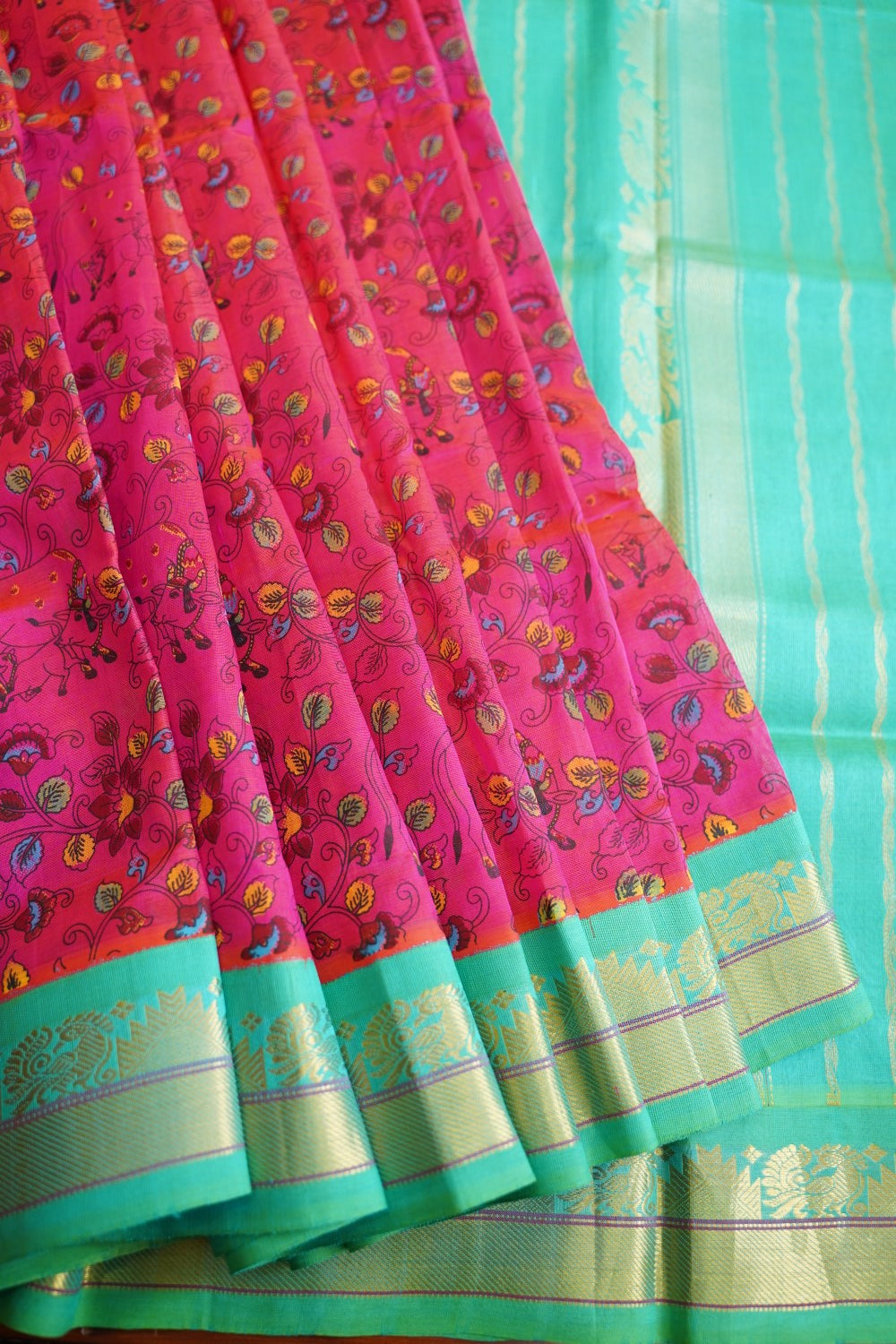 Kanchi Handloom Silk Cotton Saree PC12817