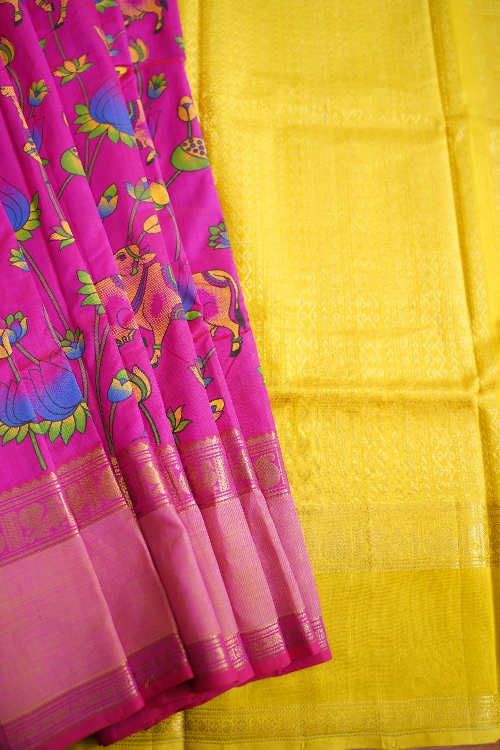 Kanchi Handloom Silk Cotton Saree PC12816