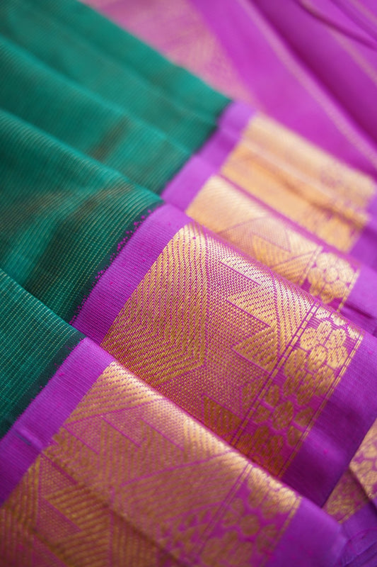 Kanchi Handloom Silk Cotton Saree PC12065