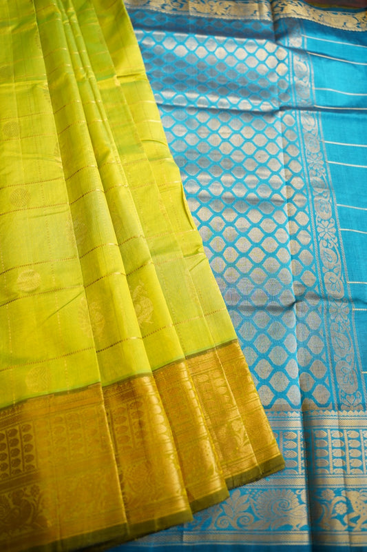 Kanchi Handloom Silk Cotton Saree PC12270