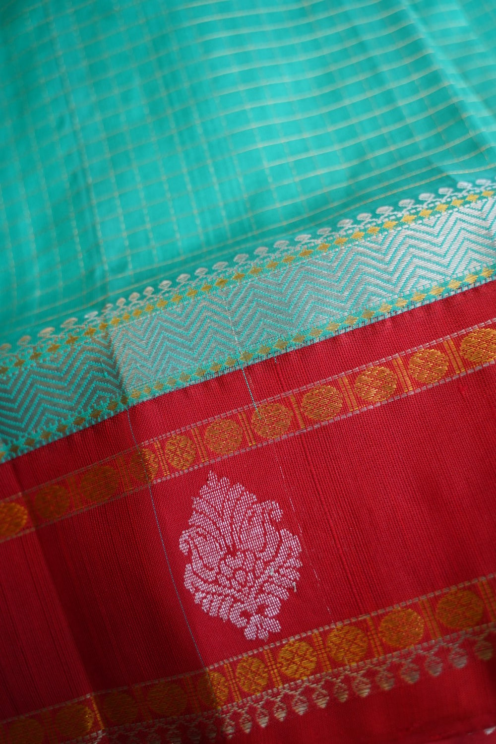 Kanchi Handloom Silk Cotton Saree PC13073