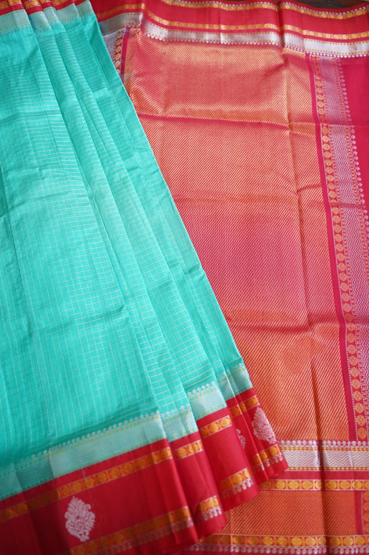 Kanchi Handloom Silk Cotton Saree PC13073