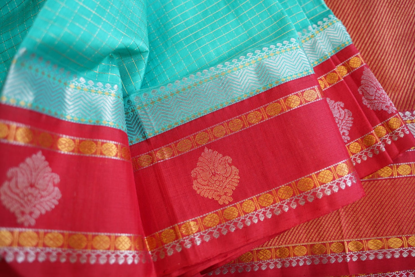 Kanchi Handloom Silk Cotton Saree PC13073