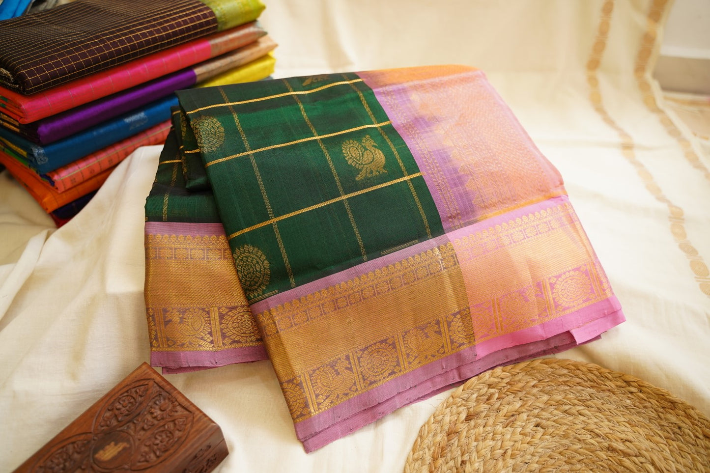 Kanchi Handloom Silk Cotton Saree PC13080