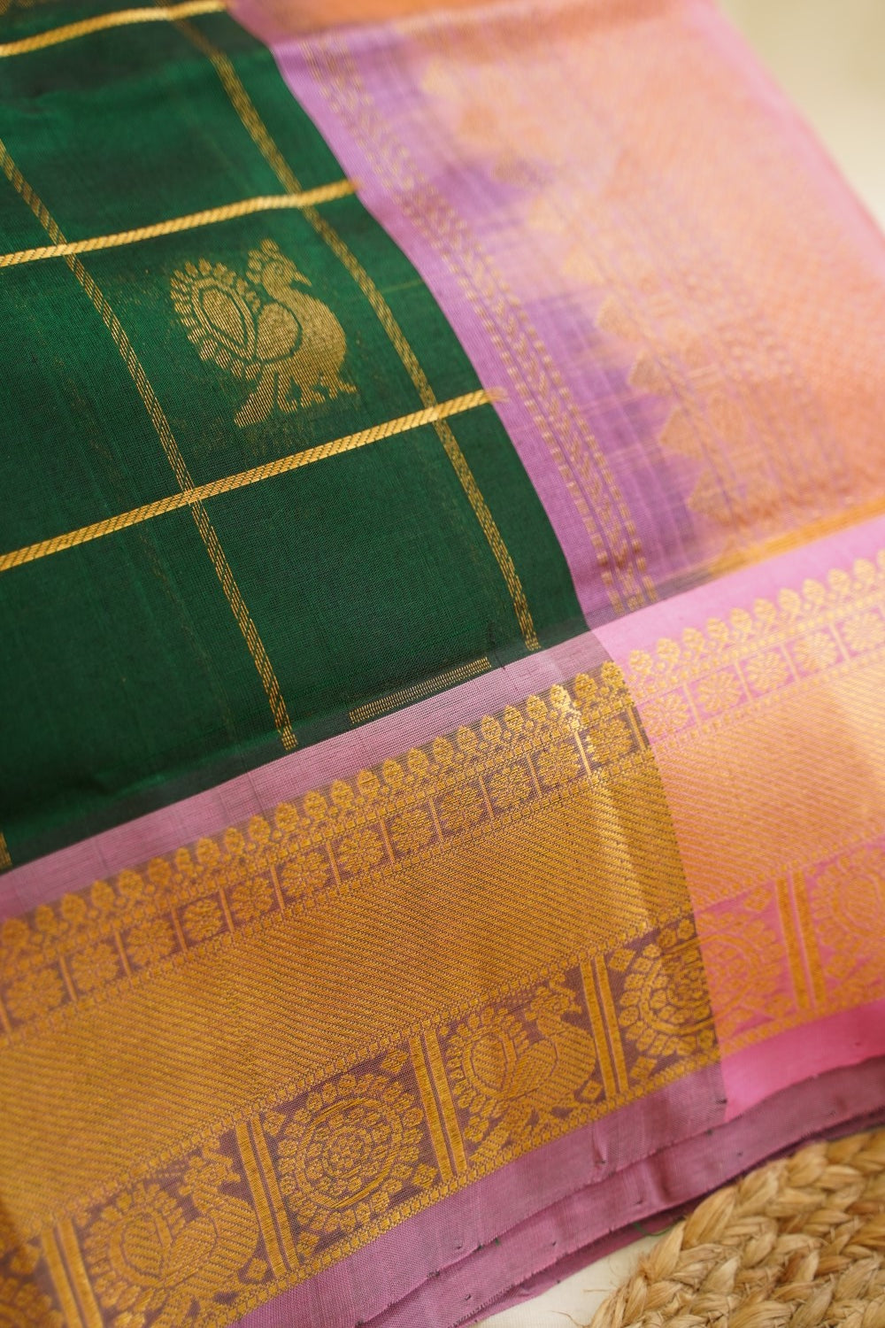 Kanchi Handloom Silk Cotton Saree PC13080