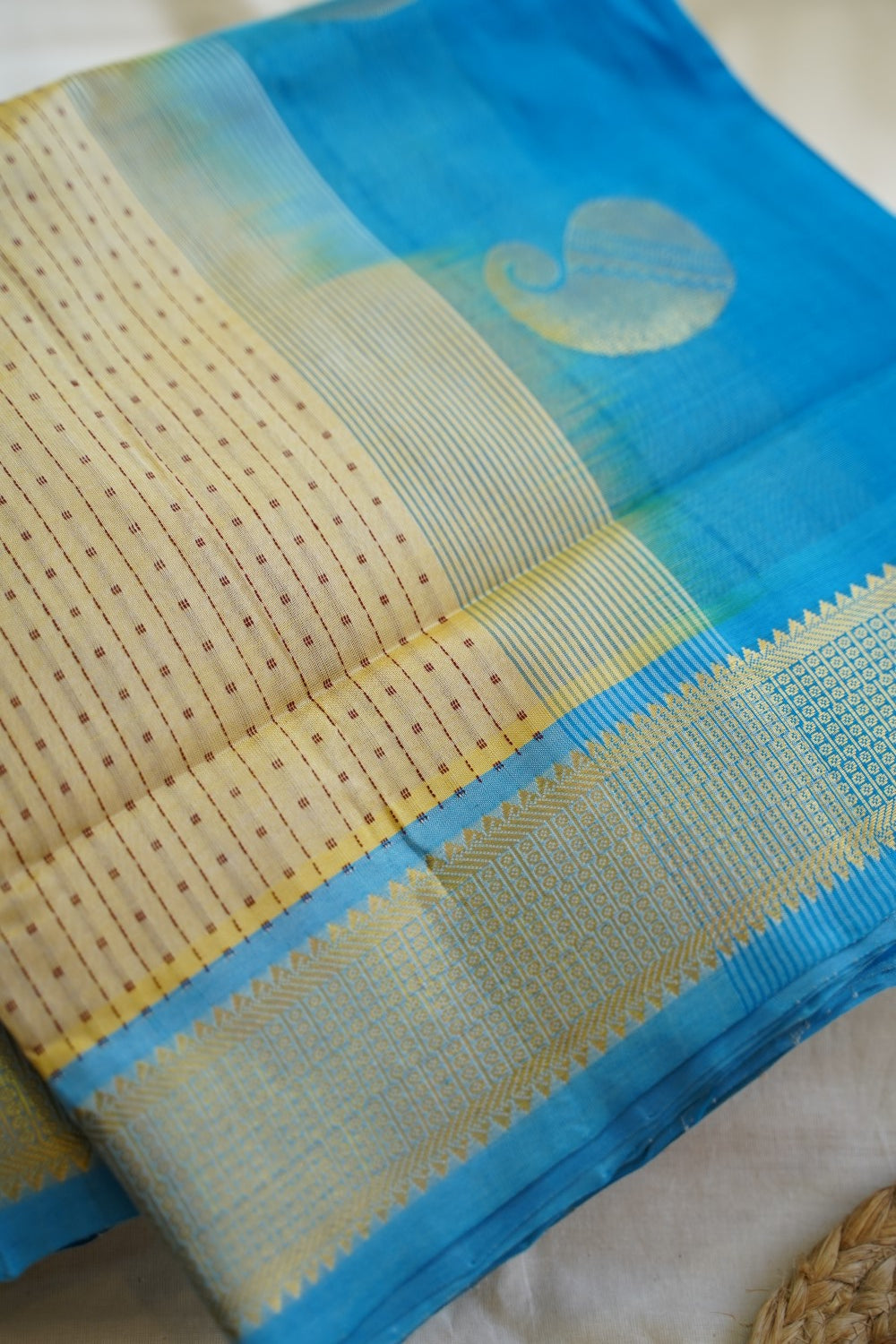 Kanchi Handloom Silk Cotton Saree PC13096