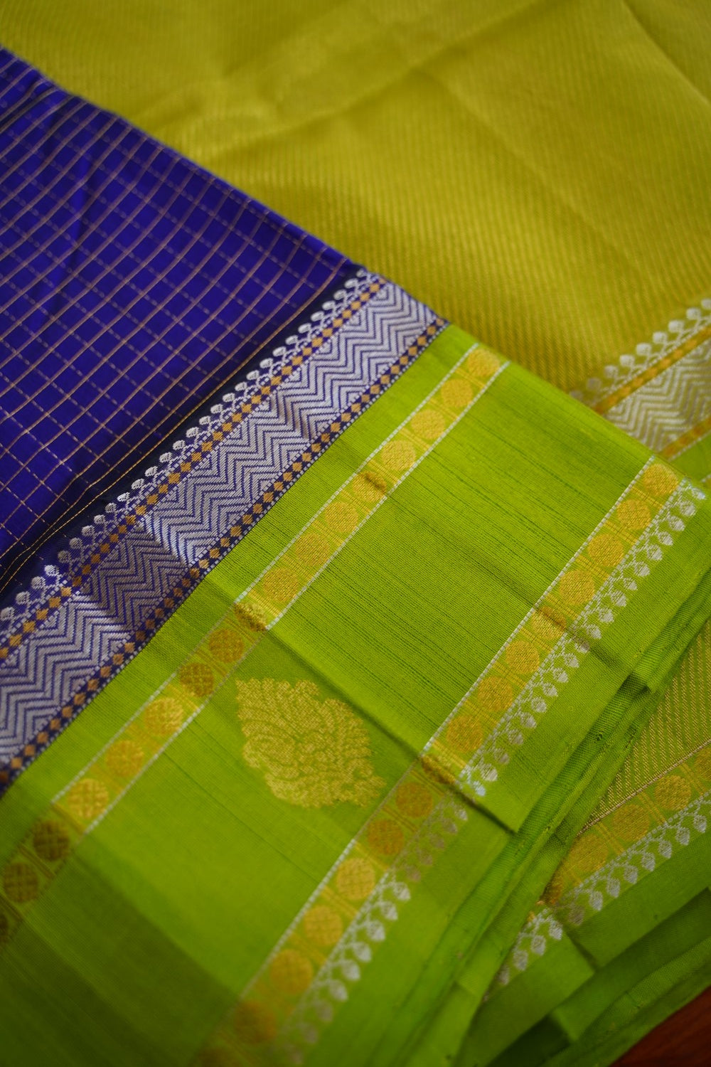 Kanchi Handloom Silk Cotton Saree PC13081