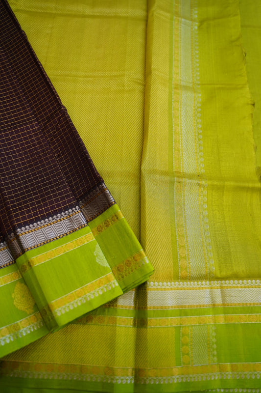 Kanchi Handloom Silk Cotton Saree PC13082