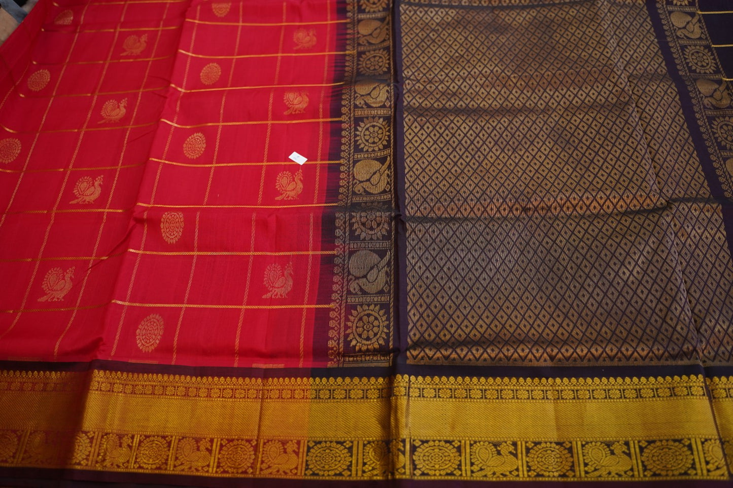 Kanchi Handloom Silk Cotton Saree PC13079