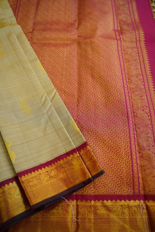 Pure Kanchi Silk Saree PC13099