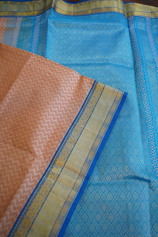 Kanchi Handloom Silk Cotton Saree PC13100