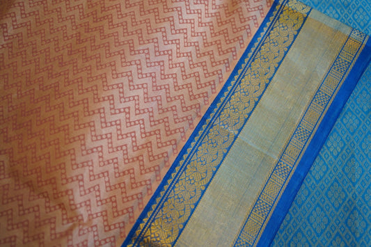 Kanchi Handloom Silk Cotton Saree PC13100