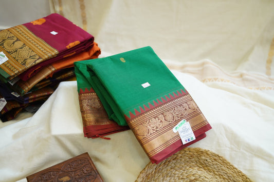 Kanchi handloom Cotton  Saree PC13157