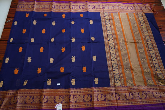 Kanchi handloom Cotton  Saree PC13104