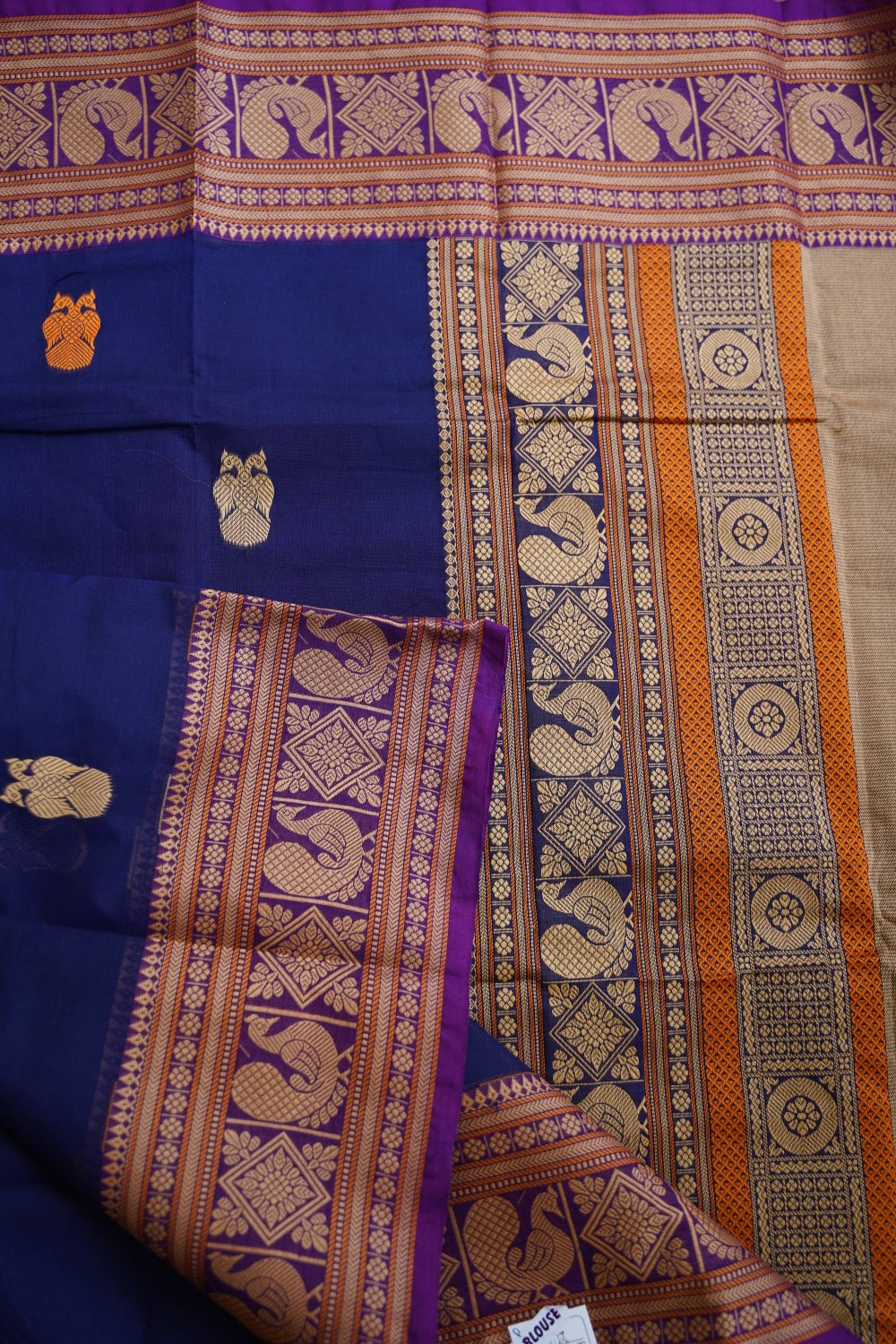 Kanchi handloom Cotton  Saree PC13104