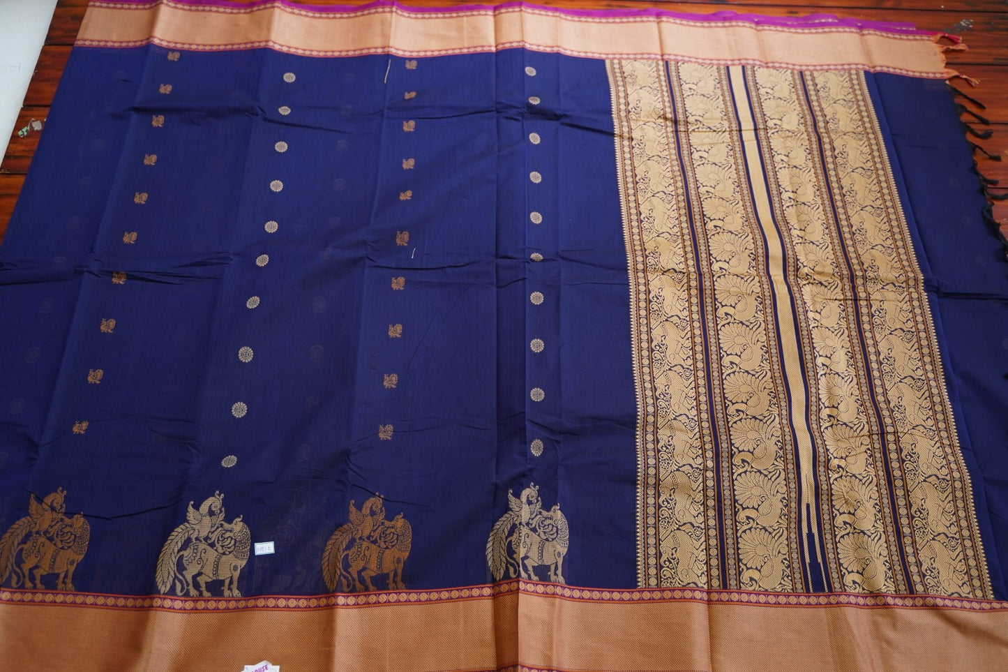 Kanchi handloom Cotton  Saree PC13106