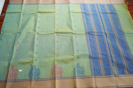 Kanchi handloom Cotton  Saree PC13105