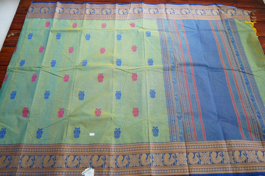 Kanchi handloom Cotton  Saree PC13133