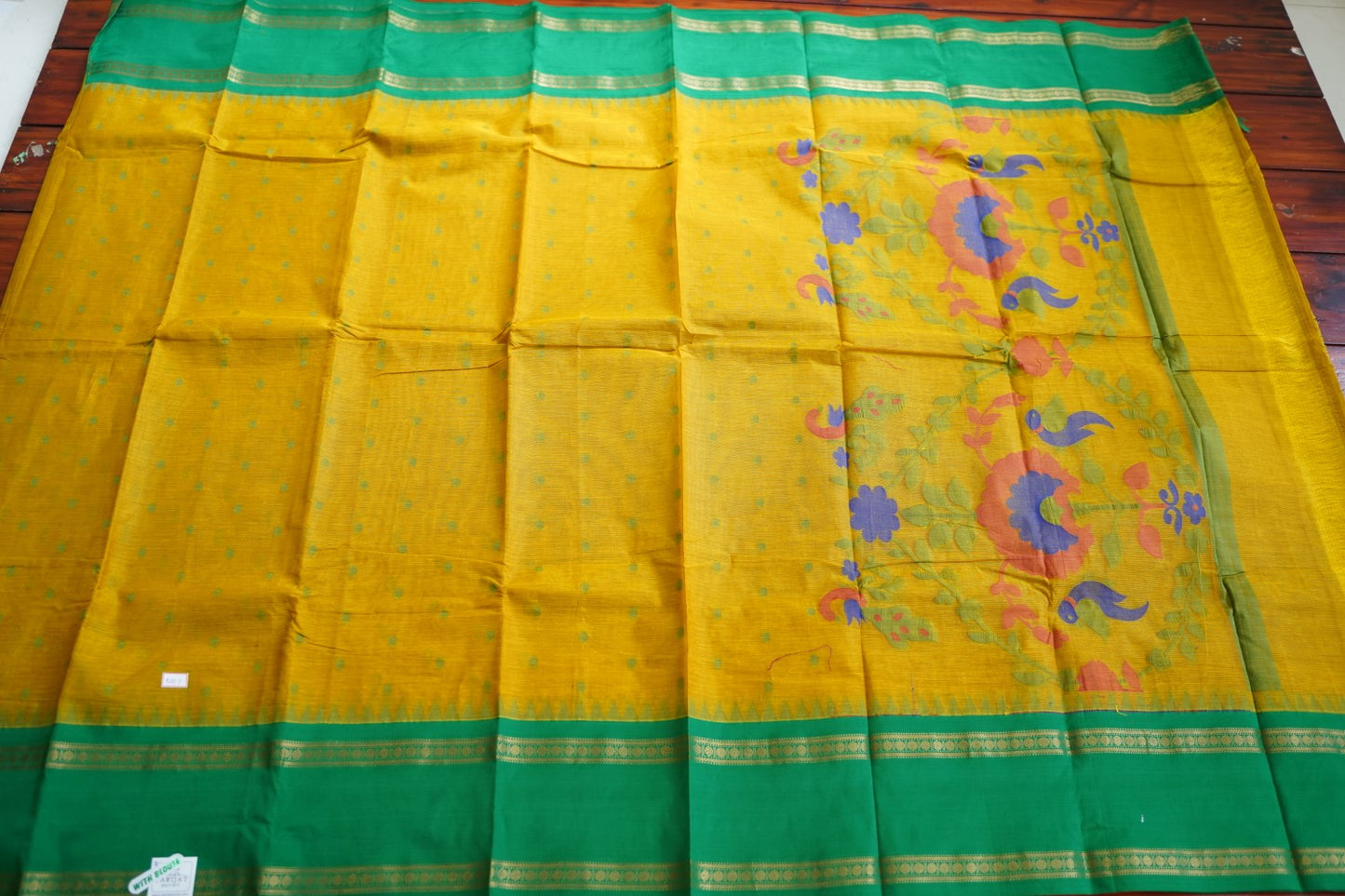 Kanchi handloom Cotton  Saree PC13190