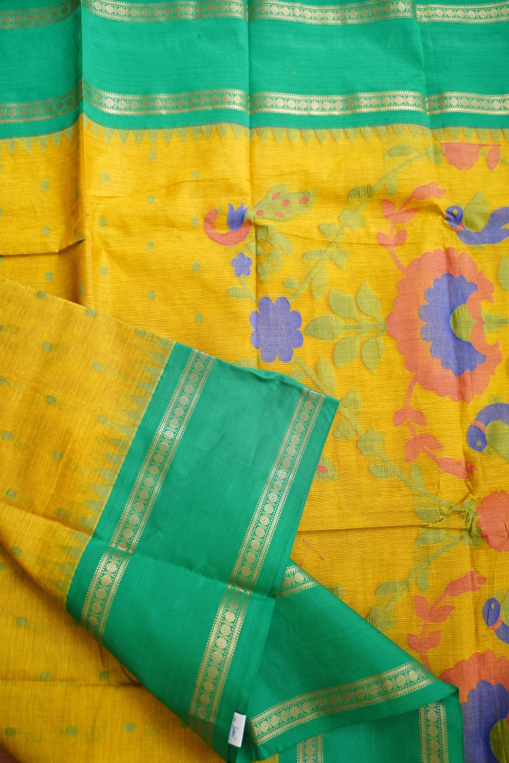 Kanchi handloom Cotton  Saree PC13190