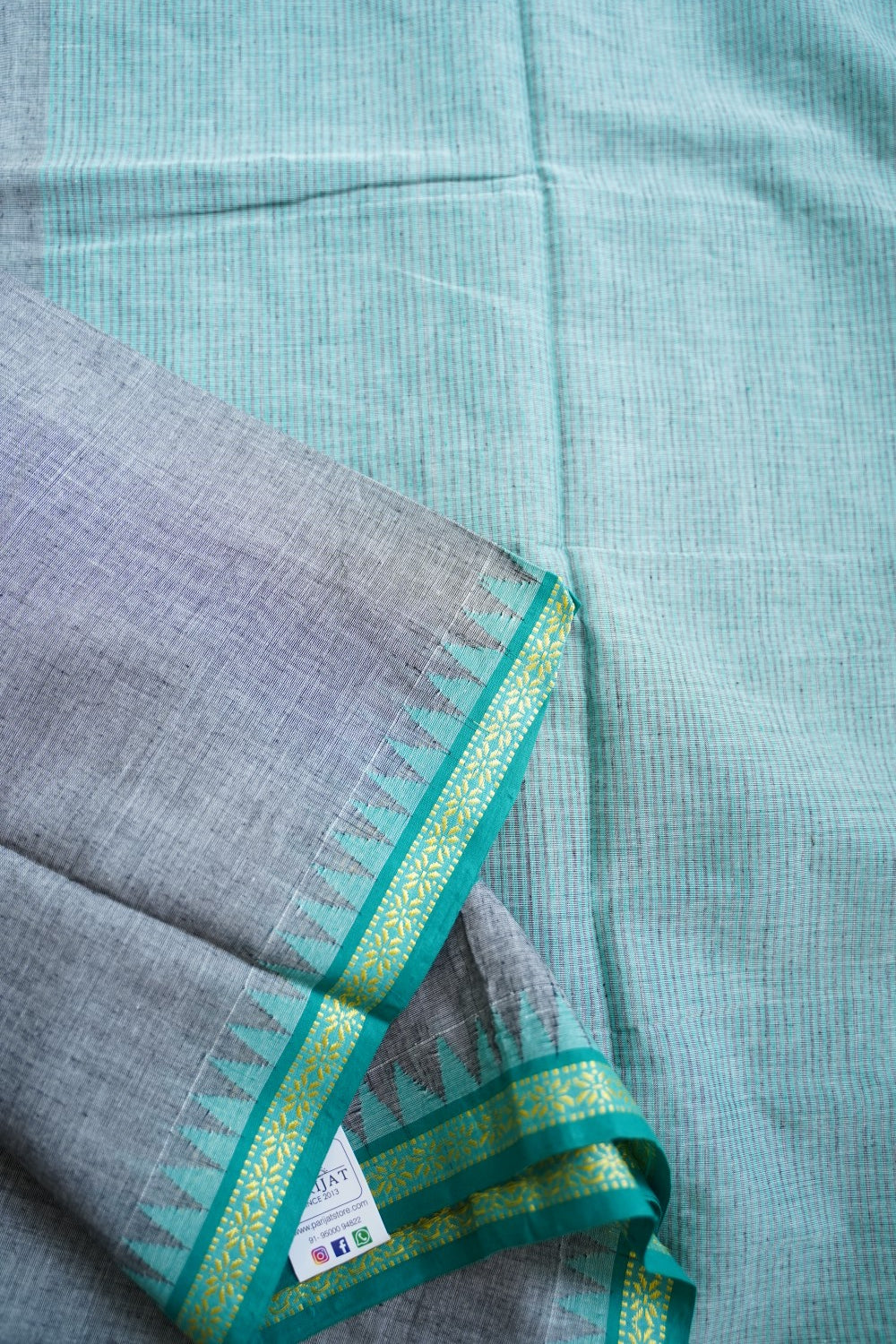 Ponduru handloom Cotton Saree  PC13206