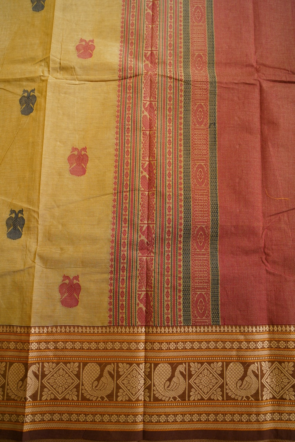 Kanchi handloom Cotton  Saree PC13143