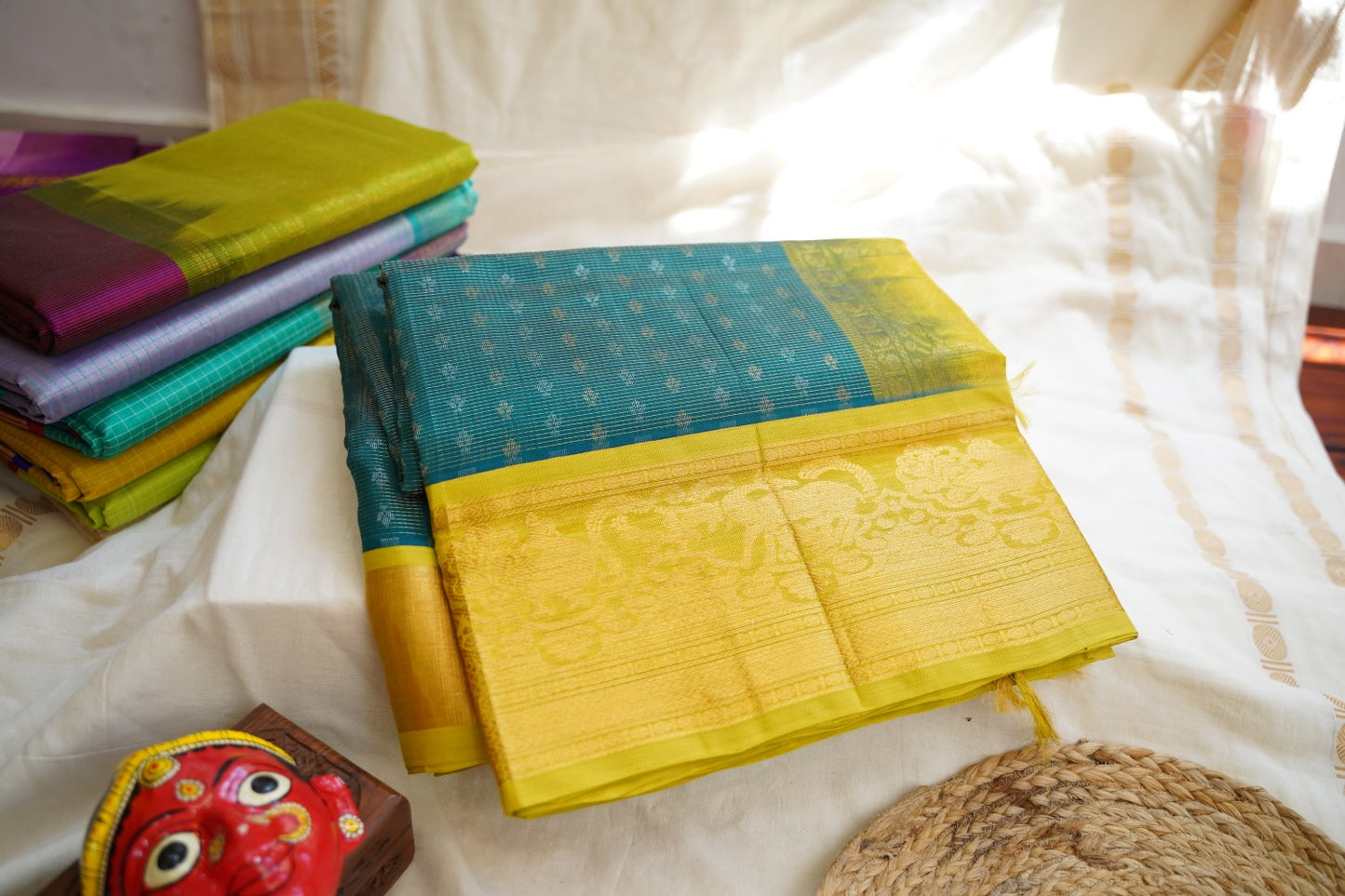 Kanchi Handloom Silk Cotton Saree PC13237