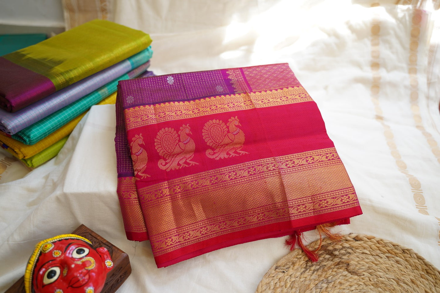 Kanchi Handloom Silk Cotton Saree PC13238