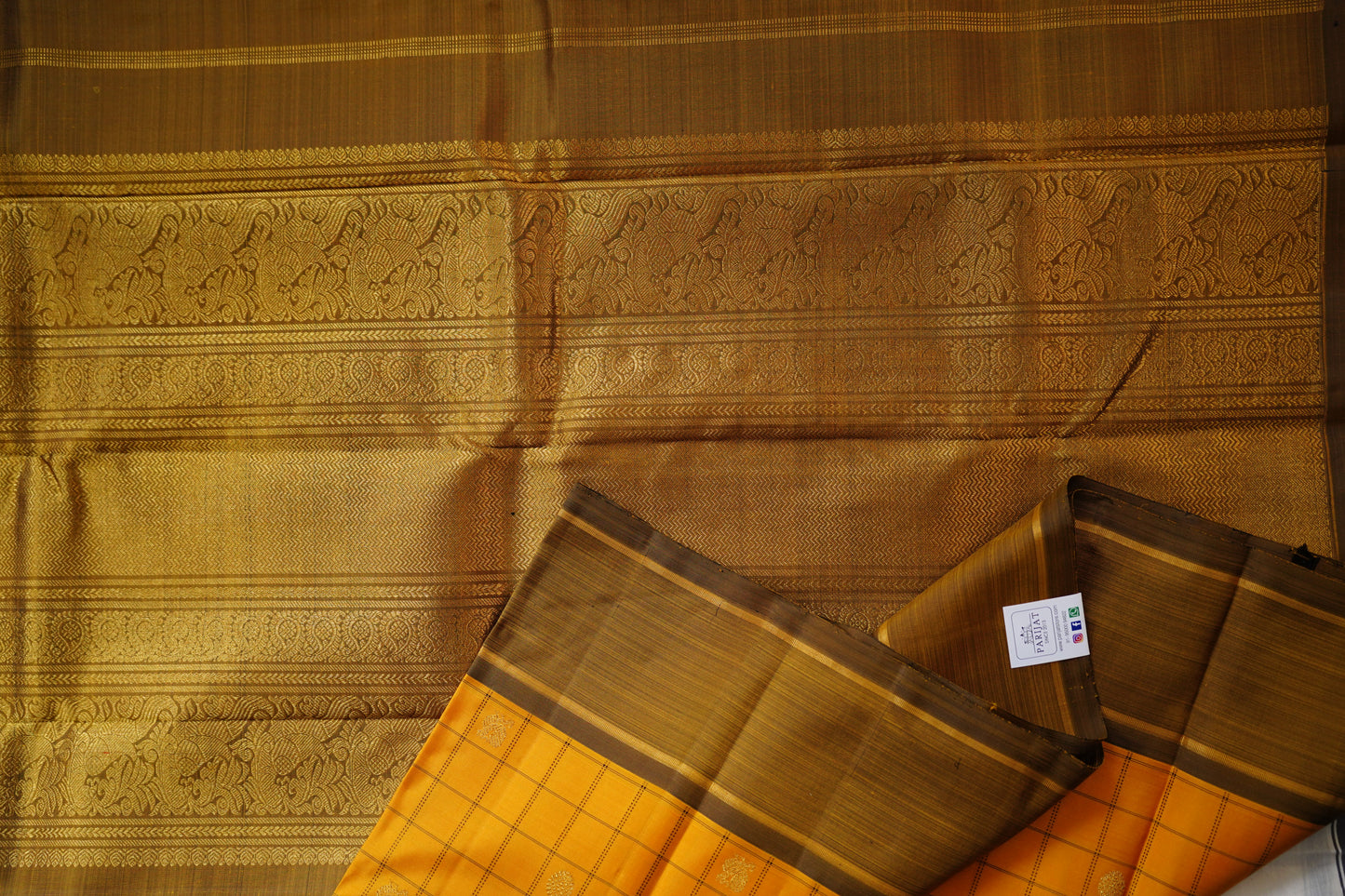 Pure Kanchi Silk Saree -PC13978