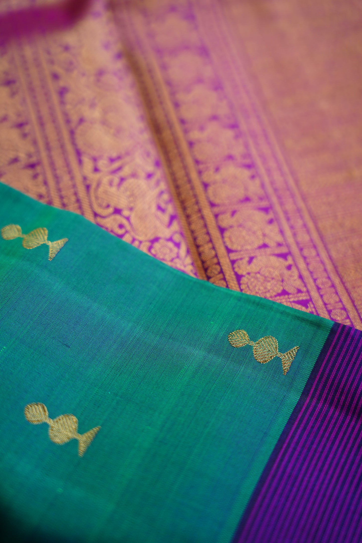 Pure Kanchi Silk Saree -PC13985