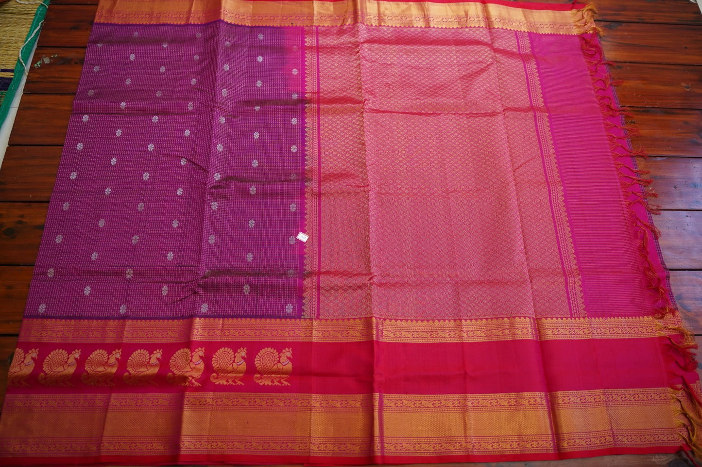 Kanchi Handloom Silk Cotton Saree PC13238