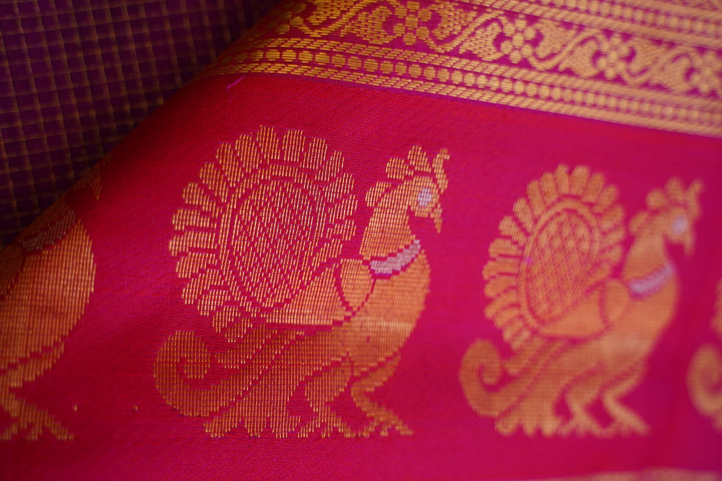 Kanchi Handloom Silk Cotton Saree PC13238