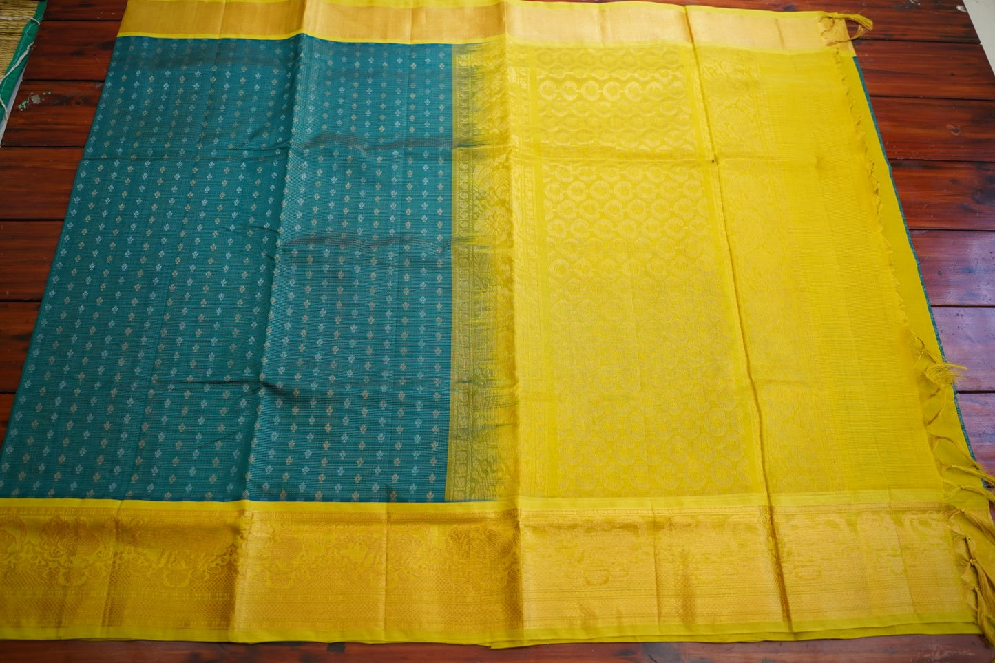 Kanchi Handloom Silk Cotton Saree PC13237