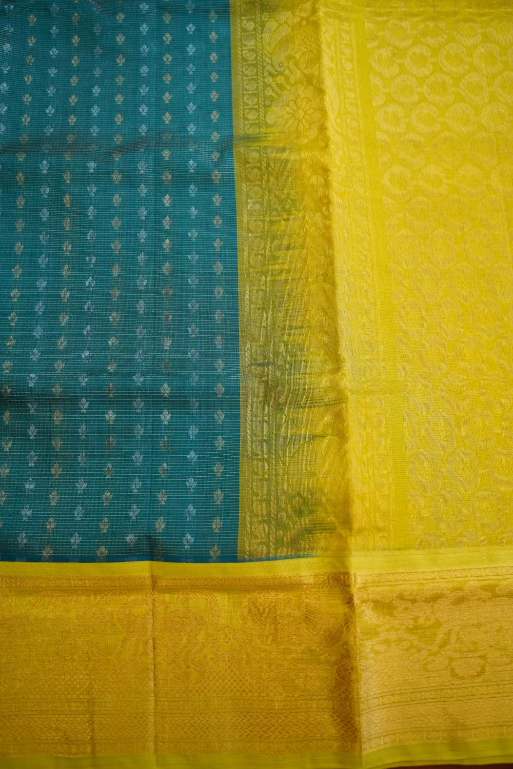 Kanchi Handloom Silk Cotton Saree PC13237