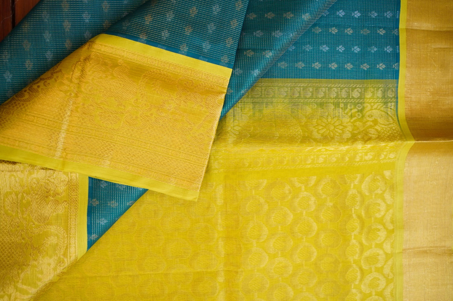 Kanchi Handloom Silk Cotton Saree PC13237