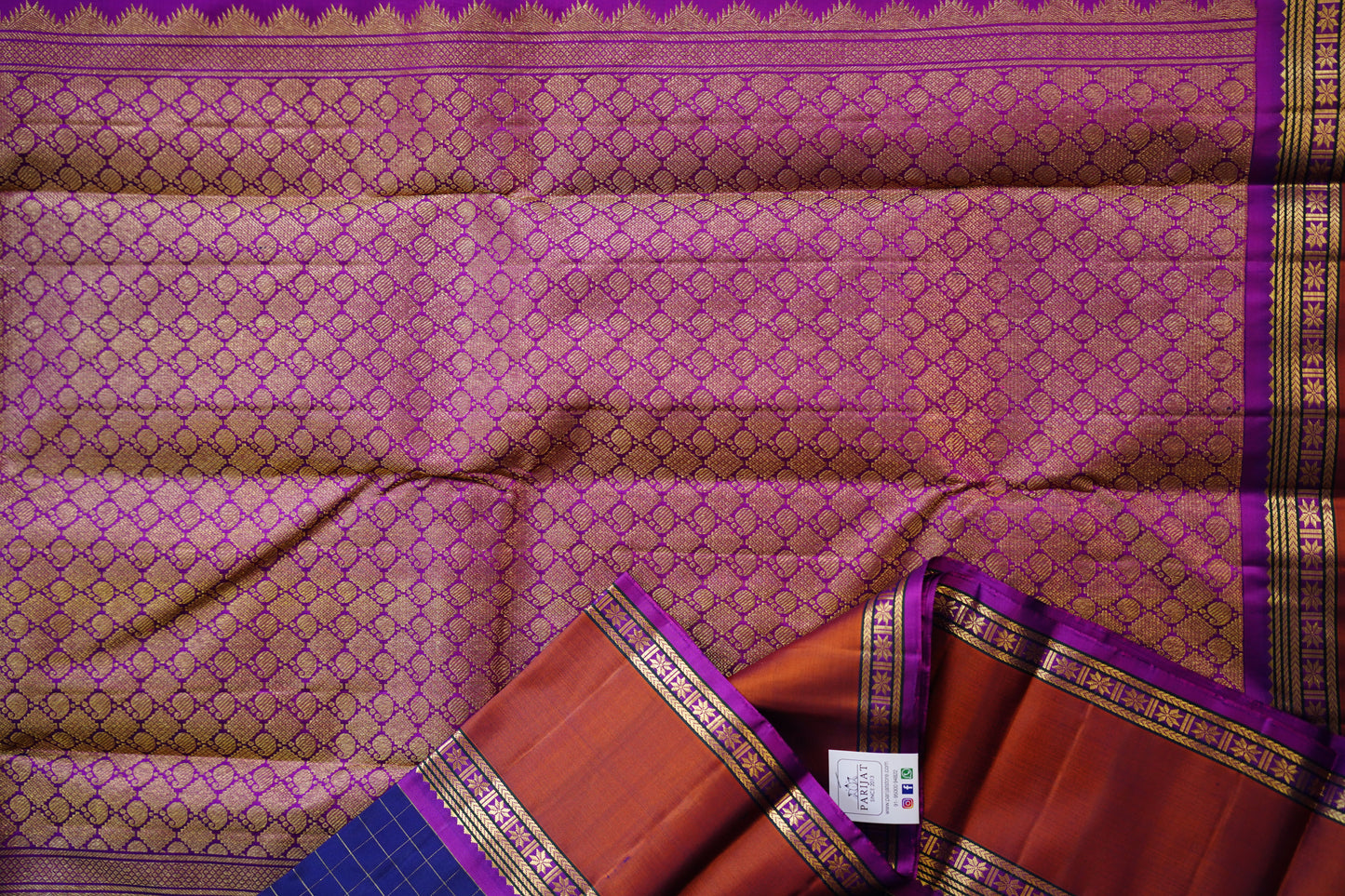 Pure Kanchi Silk Saree -PC14043