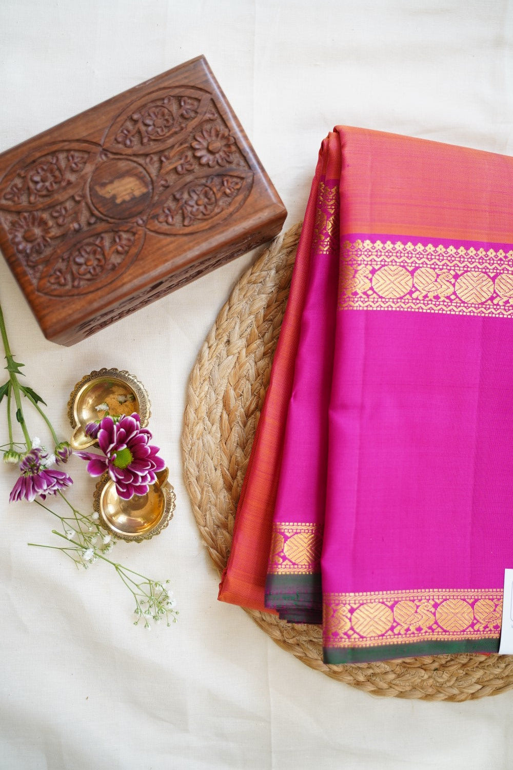 Pure Kanchi Silk Saree PC14064