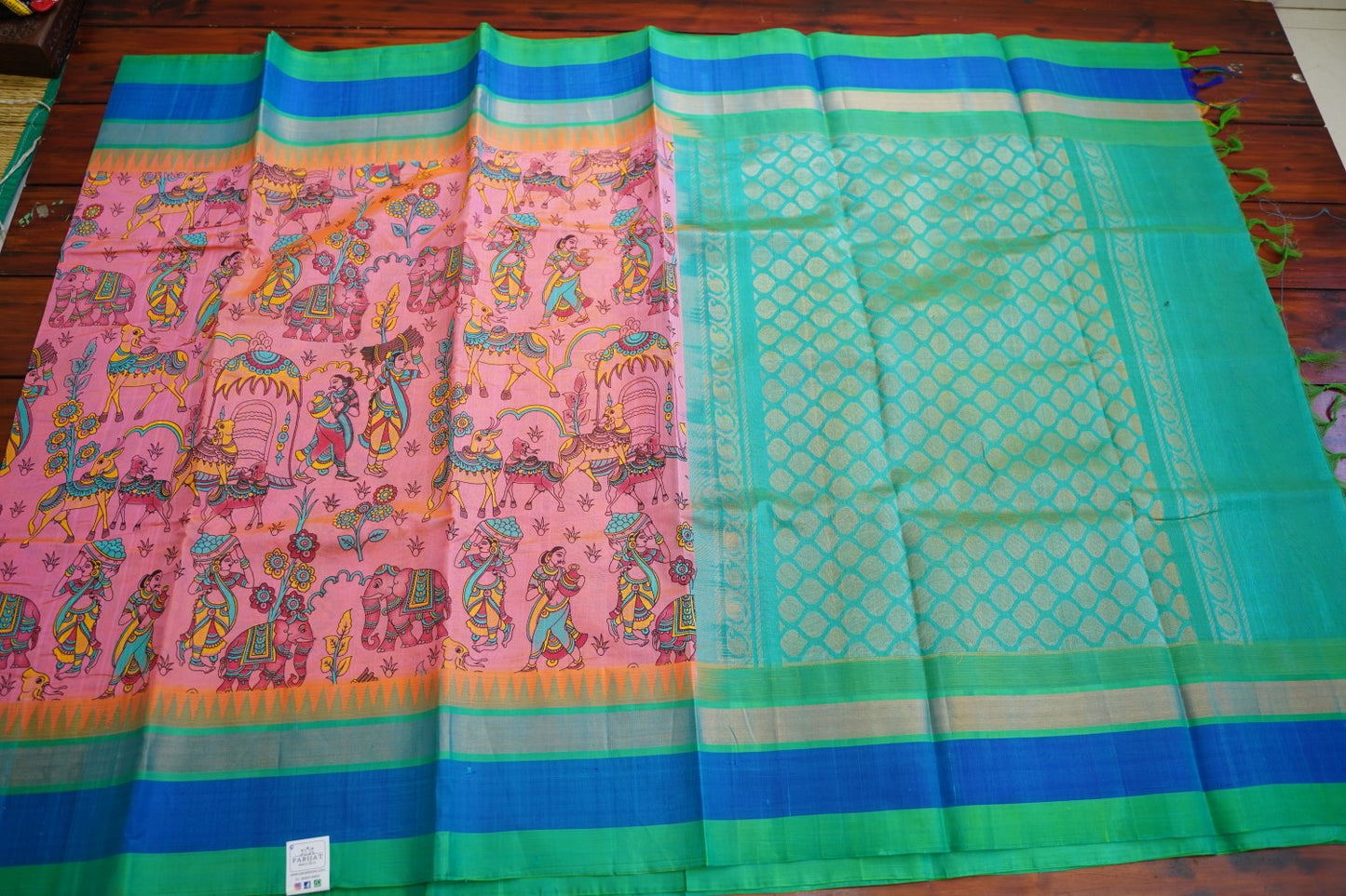 Kanchi Handloom Silk Cotton Saree PC12263