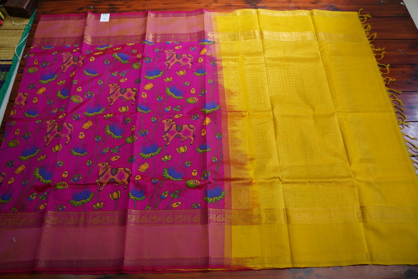 Kanchi Handloom Silk Cotton Saree PC12816