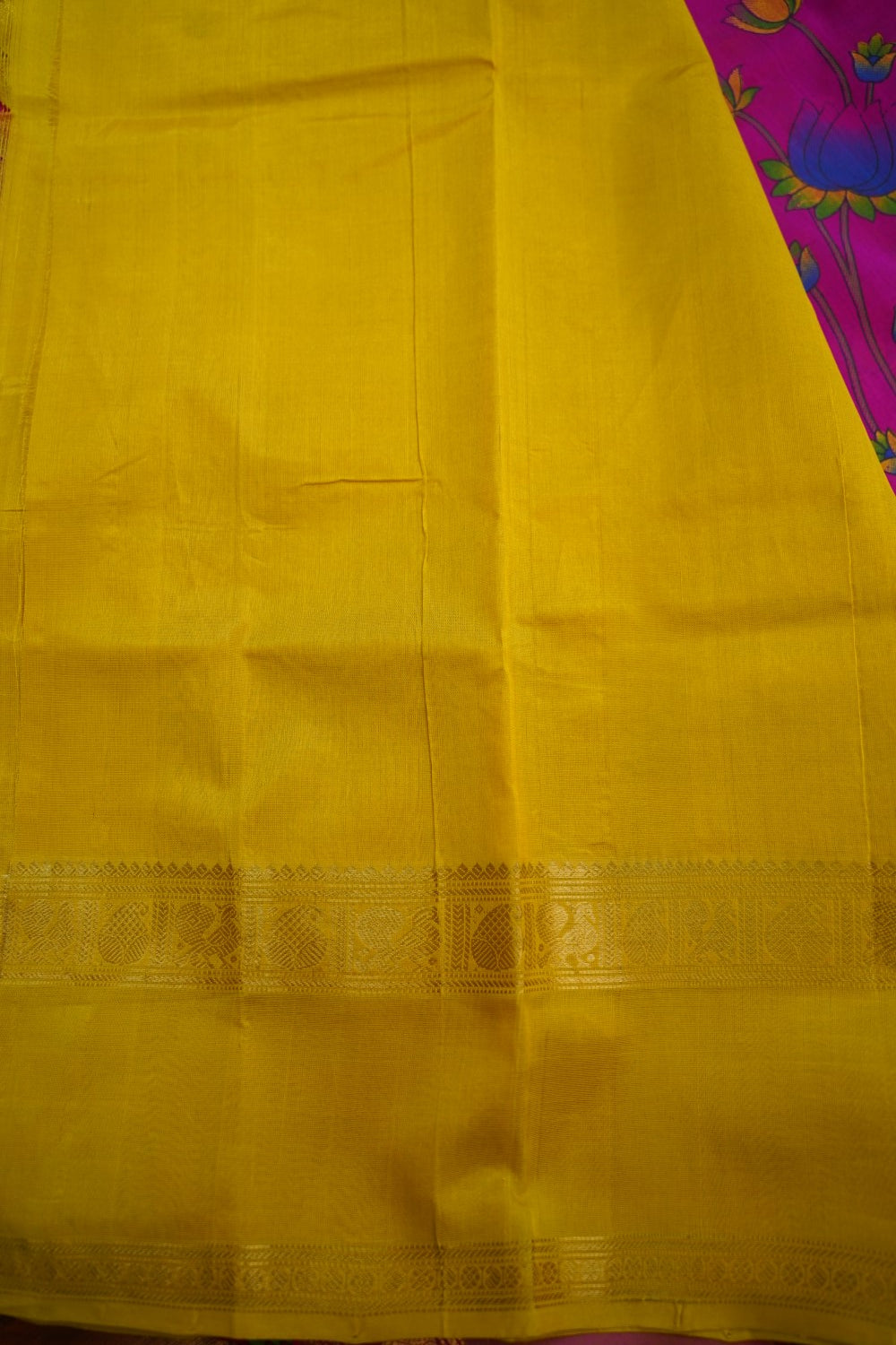 Kanchi Handloom Silk Cotton Saree PC12816