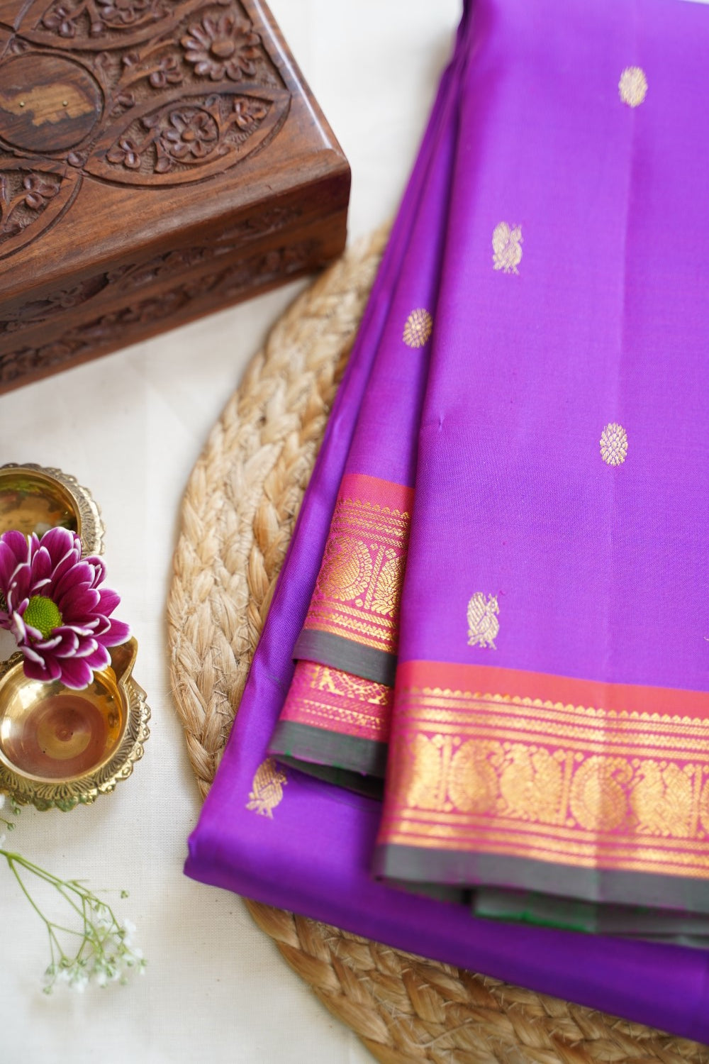 Pure Kanchi Silk Saree -PC14050