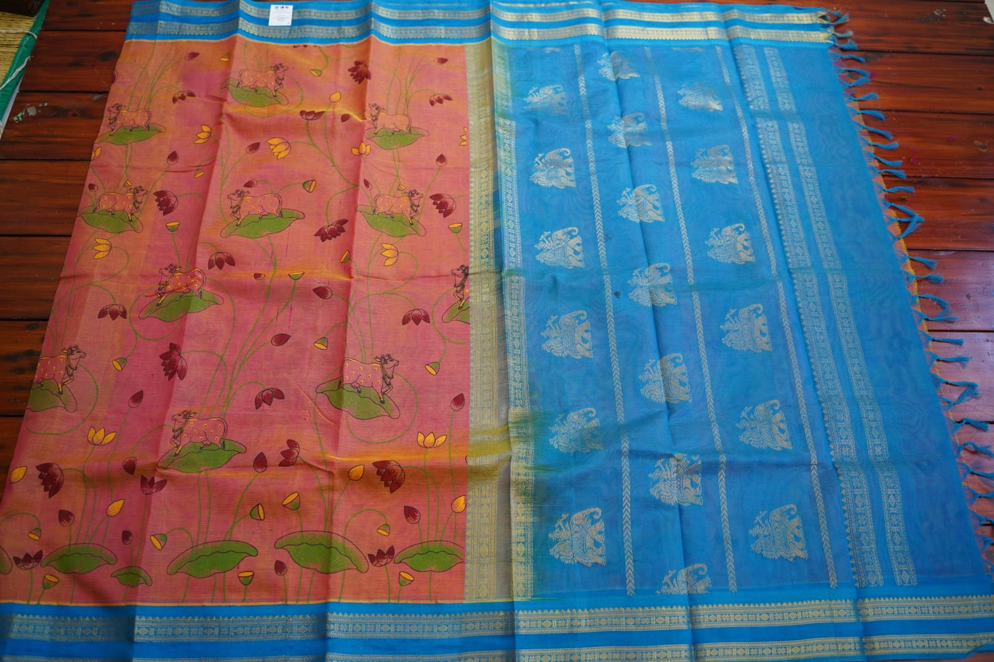 Kanchi Handloom Silk Cotton Saree PC12821