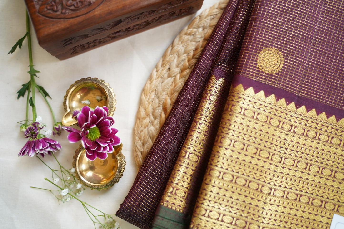 Pure Kanchi Silk Saree -PC14030